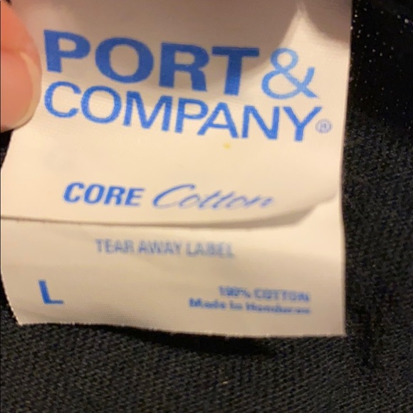 Men’s Wearhouse Large Black T-shirt - Picture 3 of 5